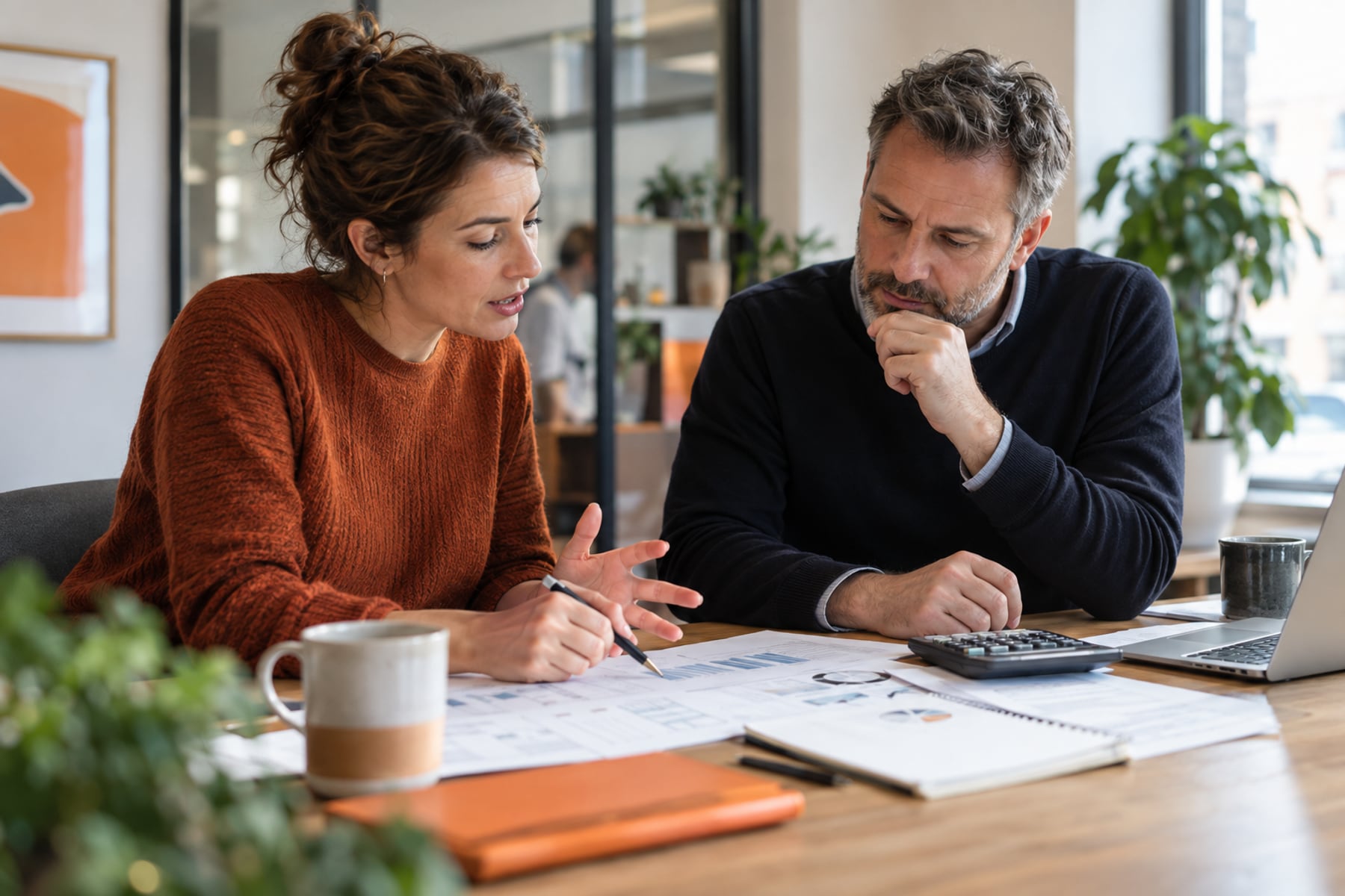 An operations lead comparing process effort with a finance colleague.